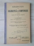G. Simionescu - Exerciții de gramatică și compunere pentru clasa III primară urbană (ediția VIII-a, 1911-1912)