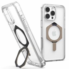 Husa iPhone 16 Pro Max UAG Plyo XTE MagSafe, Clear Titanium foto