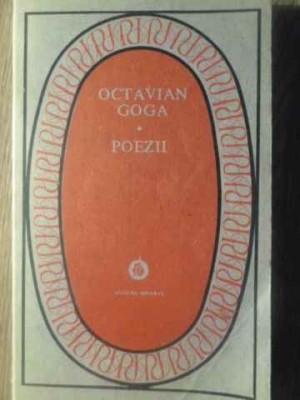 POEZII-OCTAVIAN GOGA foto