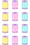 Set de re&icirc;ncărcare cu ață de bumbac pentru mașina automată Magic Braids &ndash; pachet de 12