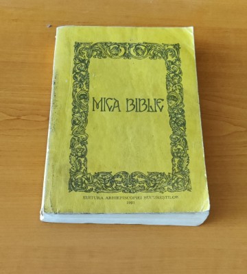 Mica Biblie - Ediția din 1991 sub patriarhul Teoctist (ediția a V-a) foto