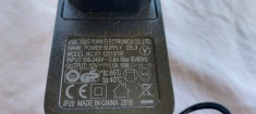 ALIMENTATOR 12V- 1,5A , MODEL XY-1201500E , FUNCTIONEAZA .