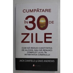 CUMPATARE IN 30 DE ZILE de JACK CANFIELD , DAVE ANDREWS , 2019 * PREZINTA INSEMNARI CU PIXUL PE ULTIMA PAGINA