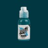 Tus Tatuaj World Famous JF Turquoise 30ml - Cerneala Tattoo Vegan Profesionala, Pigment Intens, Culoare Vibranta de Lunga Durata