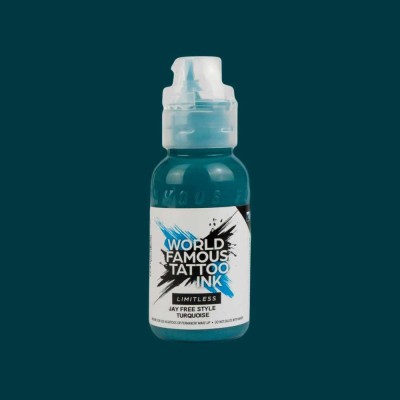 Tusuri Tatuaje - Culori WORLD FAMOUS 30 ml - JF Turquoise foto