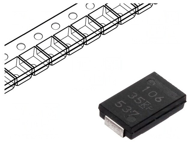 Condensator tantal-polimer 33uF 25V SMD