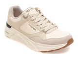 Cumpara ieftin Pantofi sport SKECHERS albi, ROVINO LITE, din piele ecologica