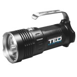 Lanterna cu acumulator 3 LED, include 4 x 18650, HL-L2-03 TED, Ted Electric