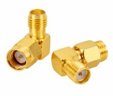 Cumpara ieftin Adaptor pentru conector RF, Tata-Tata, unghi 90&deg;