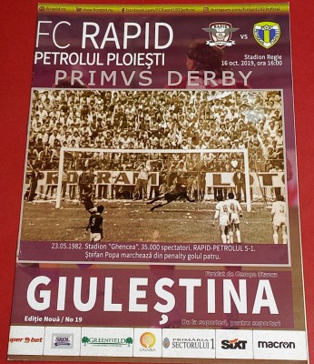 Program meci fotbal RAPID BUCURESTI - PETROLUL PLOIESTI (16.10.2019) foto