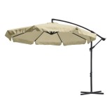 Parasol eroul grădinii bej