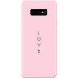 Husa silicon personalizata pentru Samsung Galaxy S10 Lite, Love