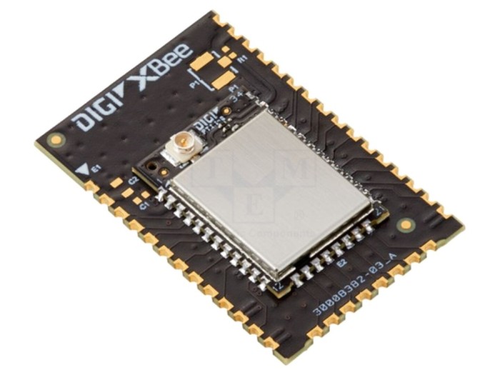 Modul RF XBee 2,4GHz I2C/SPI/UART