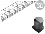 Condensator electrolitic Panasonic 2200uF 25V Low ESR SMD EEVFK1E222M