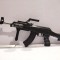 NOUL MODEL DE PUSCA AK47 KALASNIKOV,MAI MARE 70CM,CALIBRU 6MM,DEMONTABILA,NOUA!