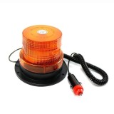 Cumpara ieftin Girofar Auto Stroboscopic LED 12V/24V, Prindere Magnetica/Fixa, Portocaliu, 12 LED SMD, Omologare E9, Tractare, Agabaritic