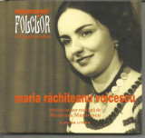 (B) CD-brosura - MARI INTERPRETI DE FOLCLOR MARIA RACHITEANU VOICESCU-cd inclus