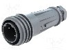 Conector circular, tata, 2 pini, BULGIN - EXP-0921/02/P foto