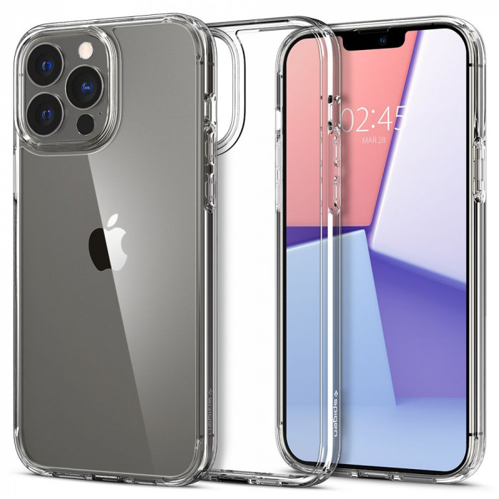 Husa Spigen Hybrid iPhone 13 Pro Transparent