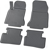 Set de 4 covorase cauciuc 3D stil tavita premium pentru Mercedes B-Class W246, CLA C117, GLA X156, Recambo