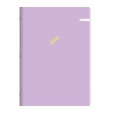 Caiet A4 capsat, 60 file dictando, 70g/mp, coperta soft touch