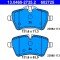 ATE 13.0460-2725.2 set placute frana,frana disc