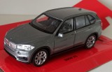 Macheta BMW X5 (F15) silver 2013 - Welly 1/36, 1:32