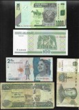 Set 5 bancnote de prin lume adunate (cele din imagini) #405