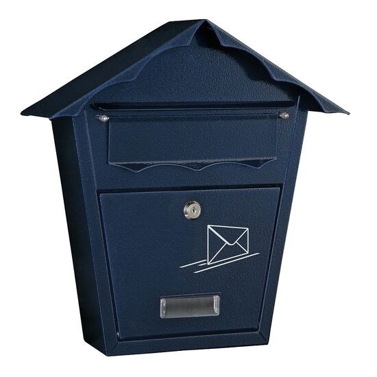 Cutie postala, Damech, albastru, format B5, 37x10.5x36.5 cm