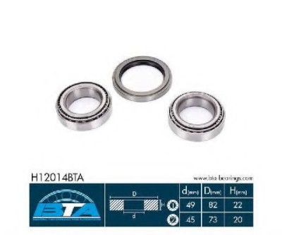 Set rulment roata TOYOTA HILUX II pick-up (LN8, RN5, LN6, YN6, YN5, LN5, RN6) (1983 - 2005) BTA H12014BTA foto