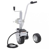 vidaXL Roată de manevră motorizată pentru remorcă, aluminiu 12 V 350 W