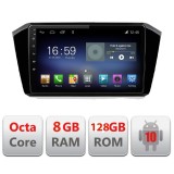 Navigatie VW Passat 2015+ Android 10 Octa Core, 8GB RAM, 128GB, 4G