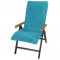 Husa pentru scaun Jemidi, 60 x 130 cm, Turcoaz, Bumbac organic, 54895.37