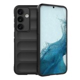 Husa Wave din Silicon compatibila Samsung Galaxy A15 Anti-Shock, Negru