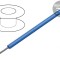 Cablu HookUp Wire 22AWG PVC Albastru 30,5m