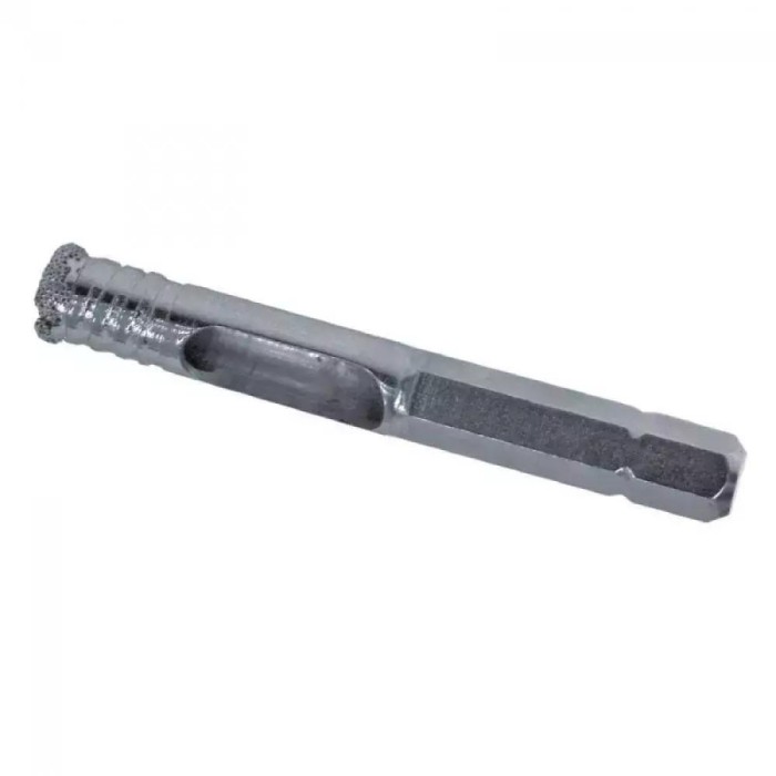 Burghiu diamantat pentru ceramica tare cu prindere hexagonala 6mm