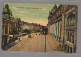 CPIB 20925 CARTE POSTALA - BUCURESTI. CALEA VICTORIEI SPRE POSTA, 1913