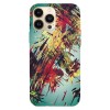 Husa compatibila cu Apple iPhone 15 Plus model Art deco abstract design, Silicon, TPU, Viceversa, Transparent, Carcasa