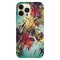 Husa compatibila cu Apple iPhone 15 Plus model Art deco abstract design, Silicon, TPU, Viceversa