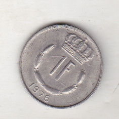 bnk mnd Luxemburg 1 franc 1976