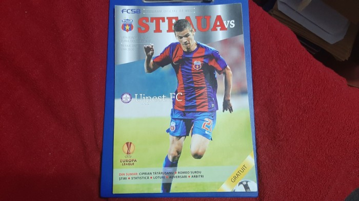 program Steaua - Ujpest FC