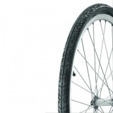 Anvelopa bicicleta 28x1-5/8x1-3/8&quot;, ETRTO 37-622, model FIZER, negru/maro, profil Street