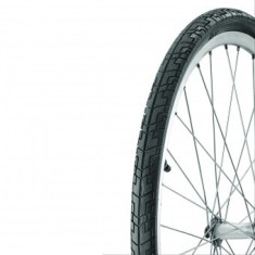 Anvelopa bicicleta 28x1-5/8x1-3/8&quot;, ETRTO 37-622, model FIZER, negru/maro, profil Street