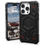 Husa MagSafe pentru Apple iPhone 15 Pro, Urban Armor Gear, Monarch Pro Kevlar, Neagra