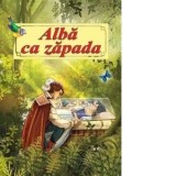 Alba ca zapada, poveste ilustrata - Fratii Grimm