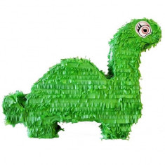 Pinata Dinozaur Verde Green Dinosaur Party foto