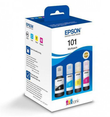 Epson 101 ecotank bkcmy ink pack foto