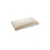 Perna latex pentru copii, 40x30 cm, husa bumbac, antialergenica, antibacteriana, ecologica