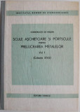 Constructii de masini. Scule aschietoare si portscule pentru prelucrarea metalelor, vol. I (Colectie STAS)