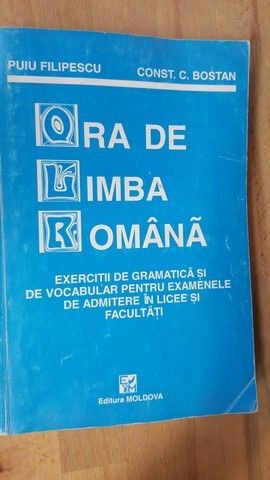 Ora de limba romana- Puiu Filipescu, Const.C.Bostan